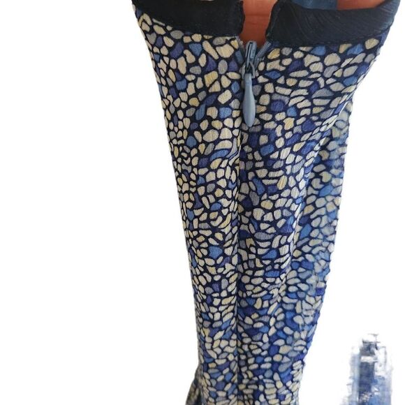 ALEX Marie Chiffon Fit and Flare Sundress Size 8 - Picture 3 of 6